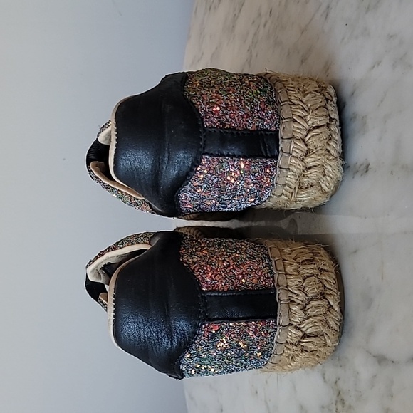 The Shoe Box Rainbow Glitter Espadrilles - Picture 4 of 5